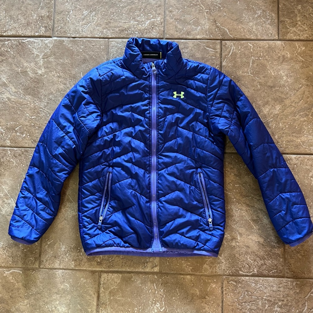 Under Armour girls storm 2 puffer jacket coat J38